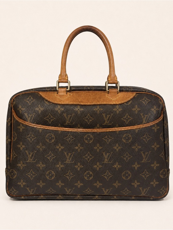 Louis Vuitton Handbags - Louis Vuitton Deauville M47270 Monogram Top Handle Bag COA Dust Bag